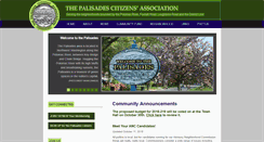 Desktop Screenshot of palisadesdc.org