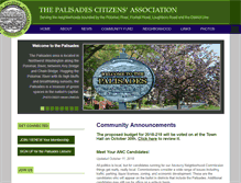 Tablet Screenshot of palisadesdc.org